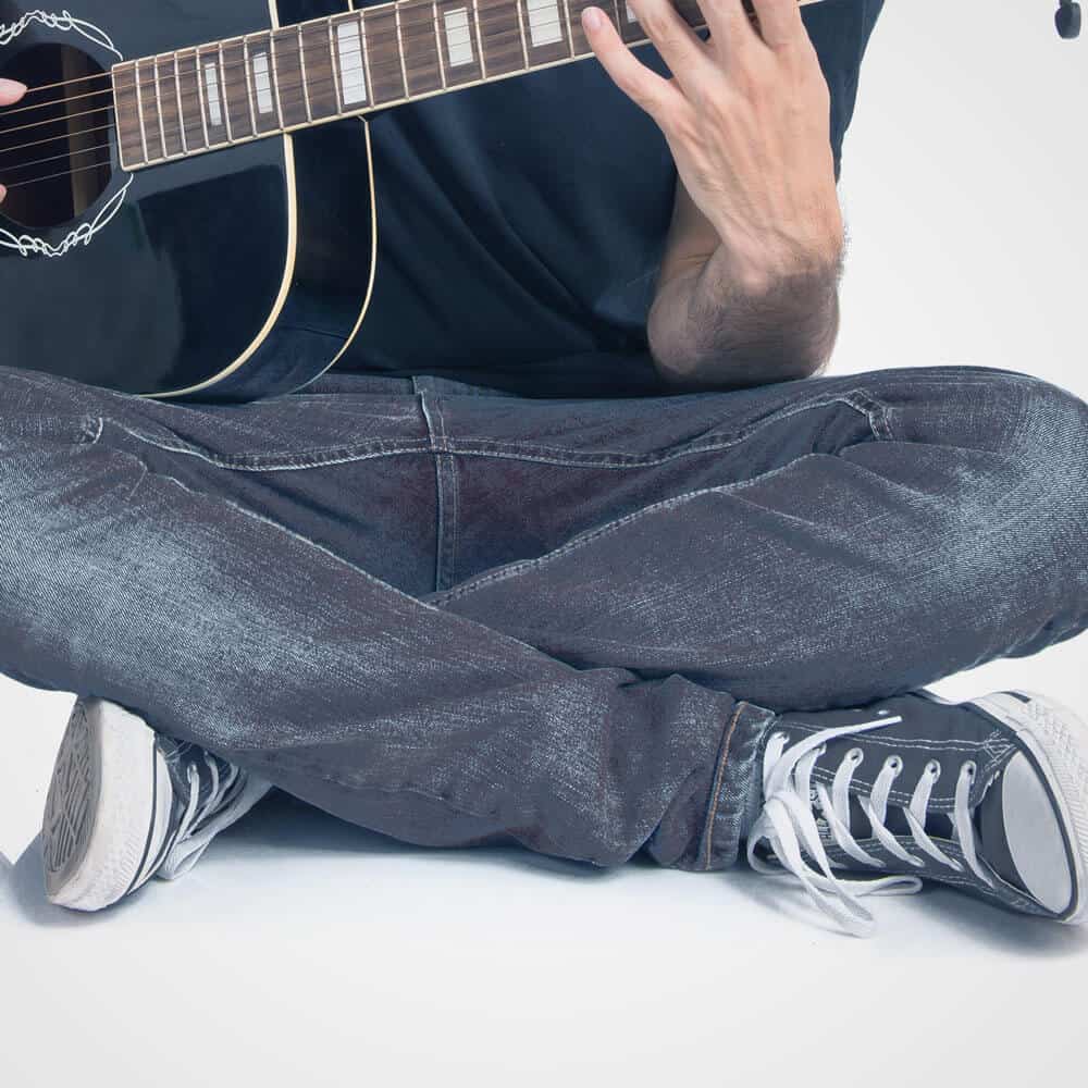 Black Washed Jeans - Imagen 2